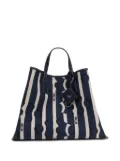 MCM logo-print tote bag - Blue