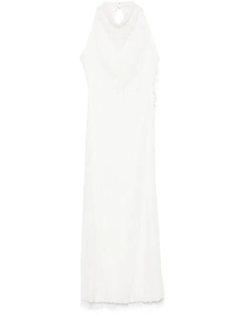 ROTATE BIRGER CHRISTENSEN halterneck maxi dress