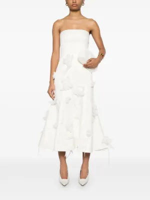 ROTATE ロテート ワンピース ドレス Bridal ruched silk 1039682 ROTATE ロテート ワンピース ドレス Bridal ruched silk 1039682