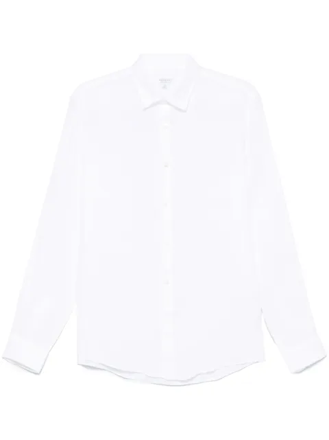 Sunspel camisa de lino