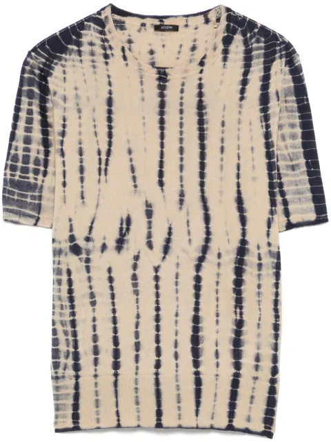 JOSEPH playera tejida con estampado tie-dye