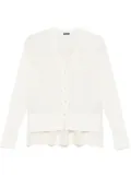 JOSEPH panelled cardigan - Neutrals