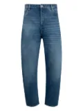 Studio Nicholson logo-patch jeans - Blue