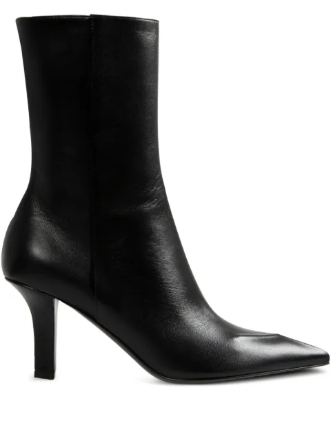 Amina Muaddi botas Christine con tacón de 80mm