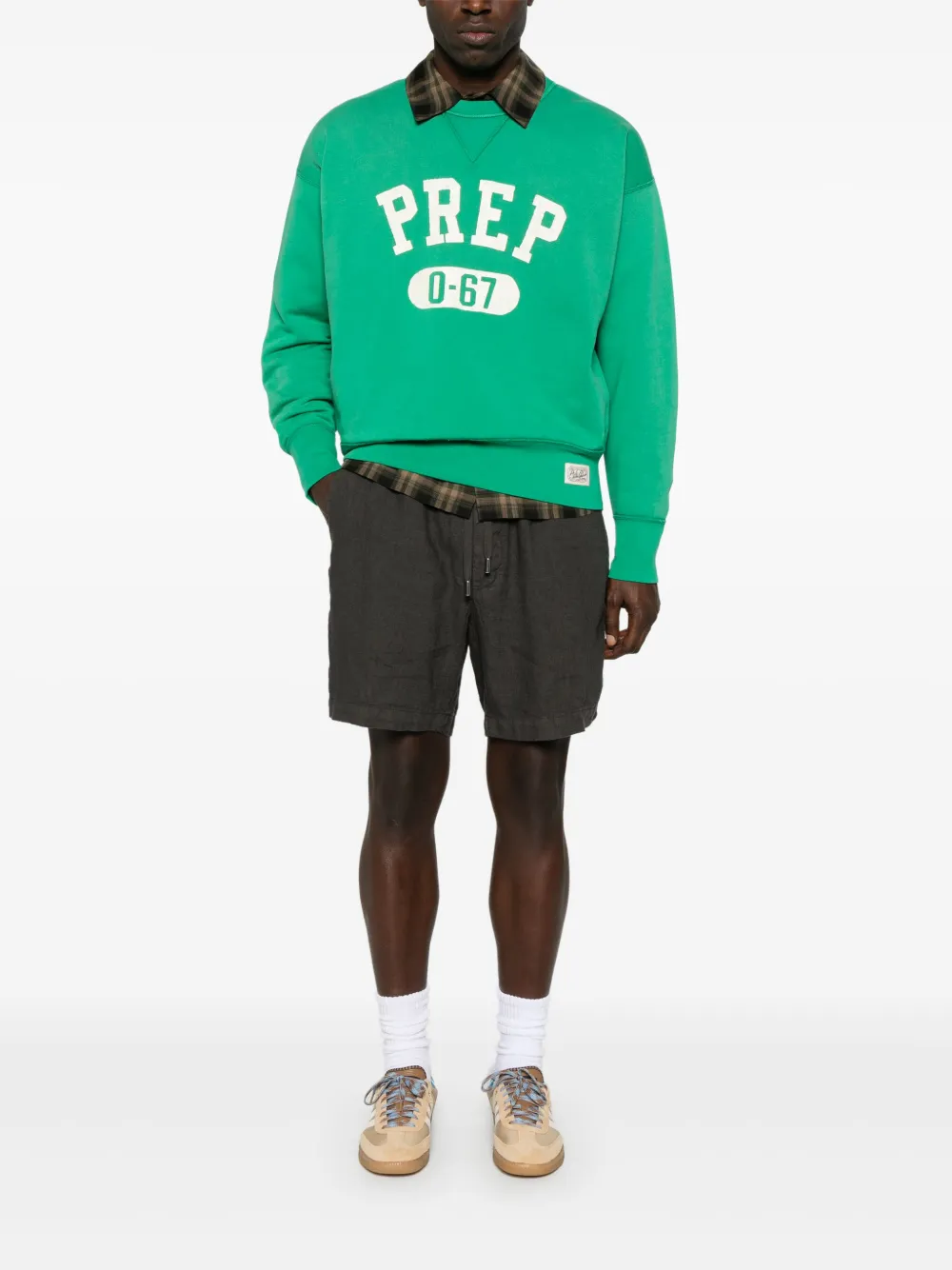 Polo Ralph Lauren Sweater met tekst - Groen