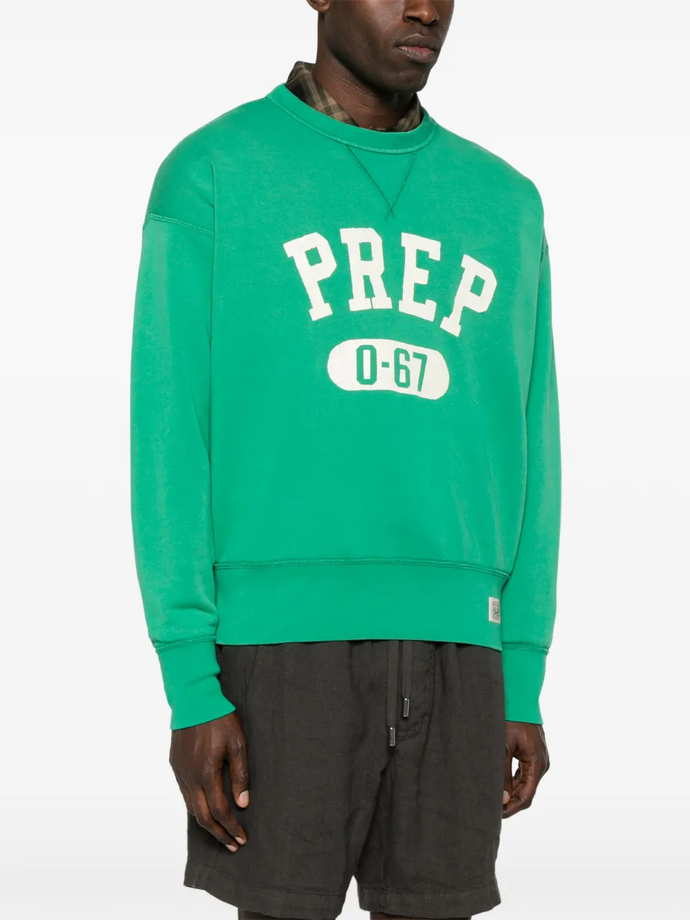 Polo Ralph Lauren Sweater met tekst Groen