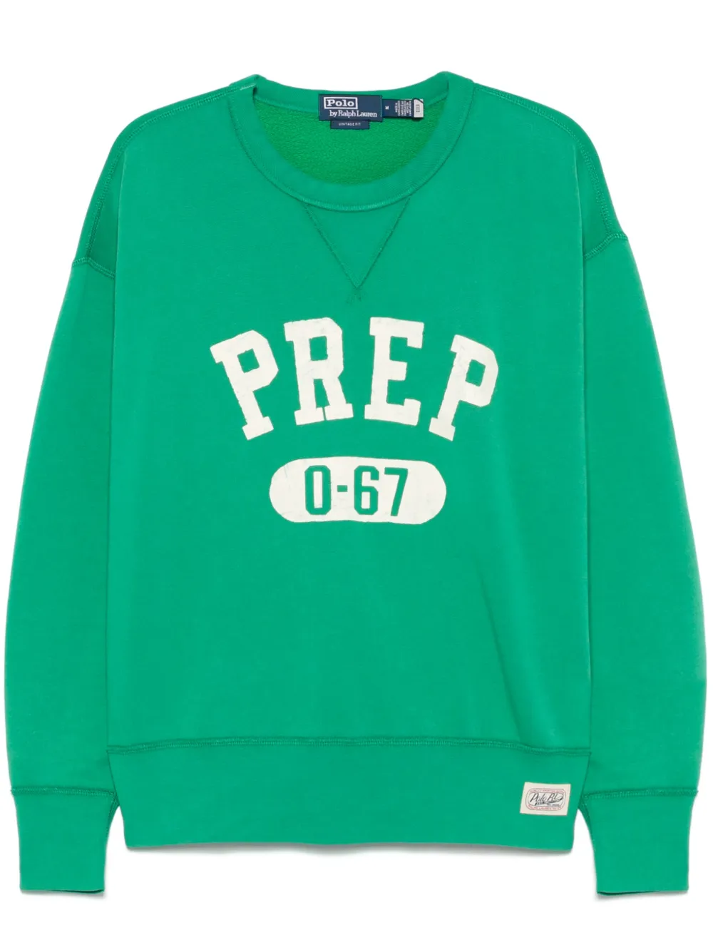 Polo Ralph Lauren Sweater met tekst Groen