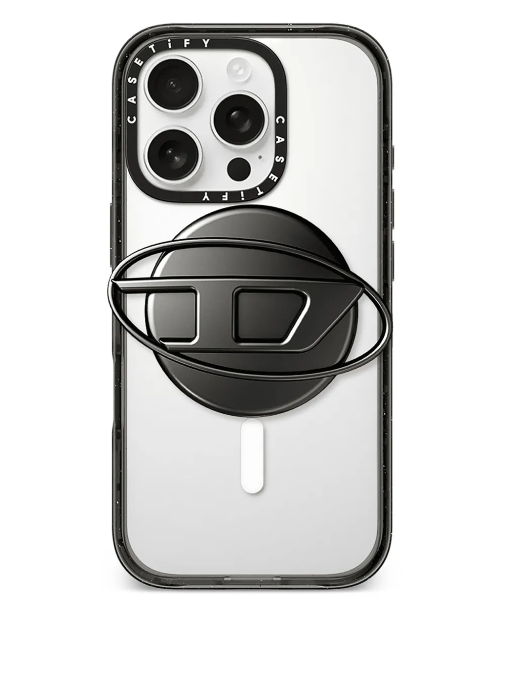 Diesel x CASETiFY logo-plaque phone grip stand | Men | Image 2