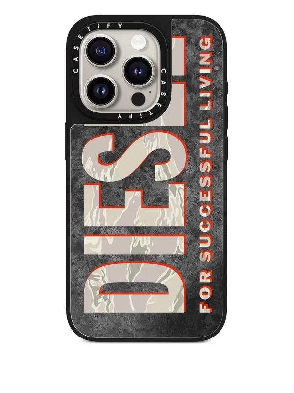iPhoneアクセサリー CASETiFY diesel 15pro Diesel x CASETiFY iPhone 15 Pro ケース | ブラウン | FARFETCH JP