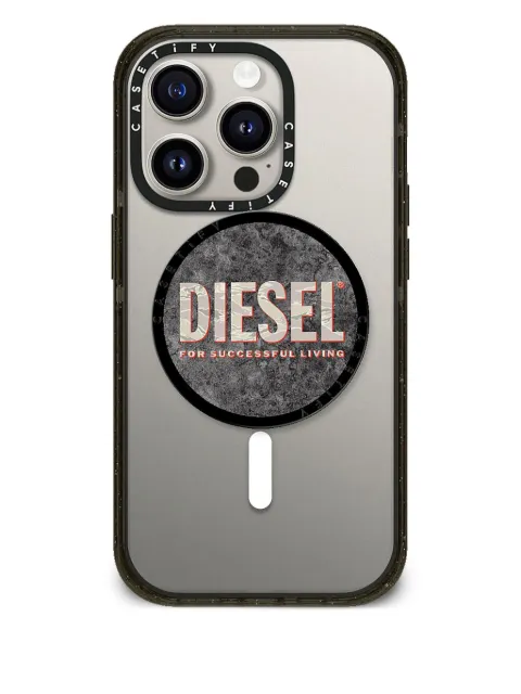 Diesel base para celular con logo estampado de DIESEL x CASETiFY
