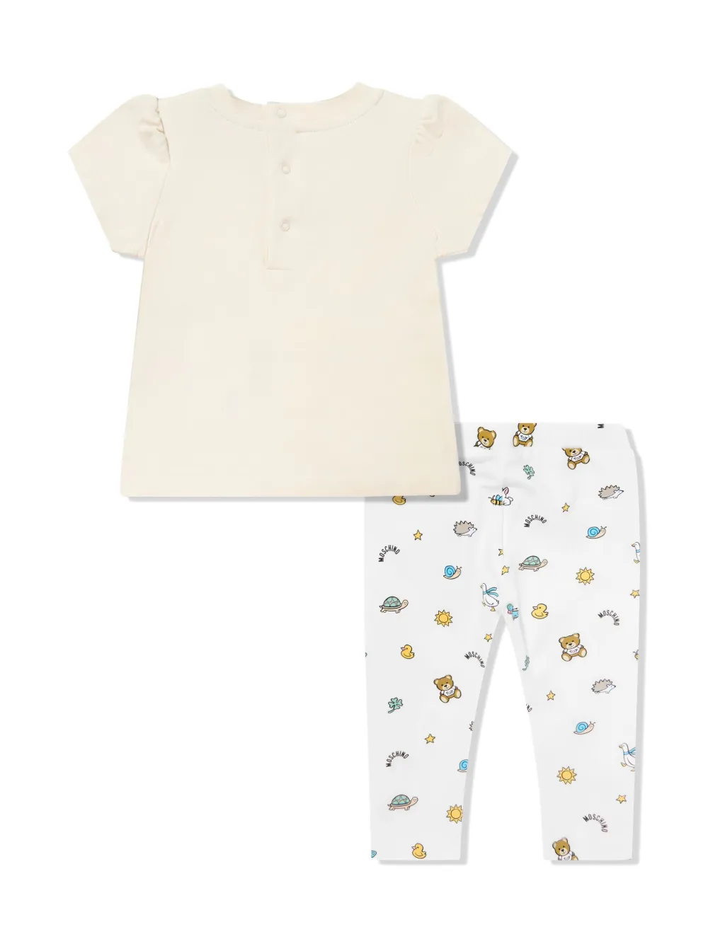 Moschino Kids Leggings mit Teddy-Print (2er-Set) | Hosen-Sets | Image 2