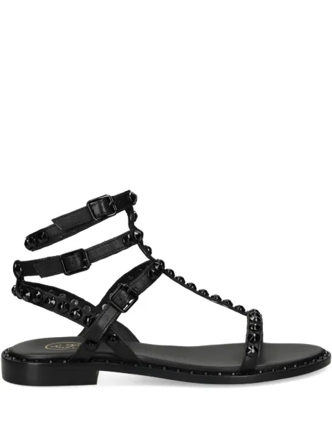Ash leather sandals