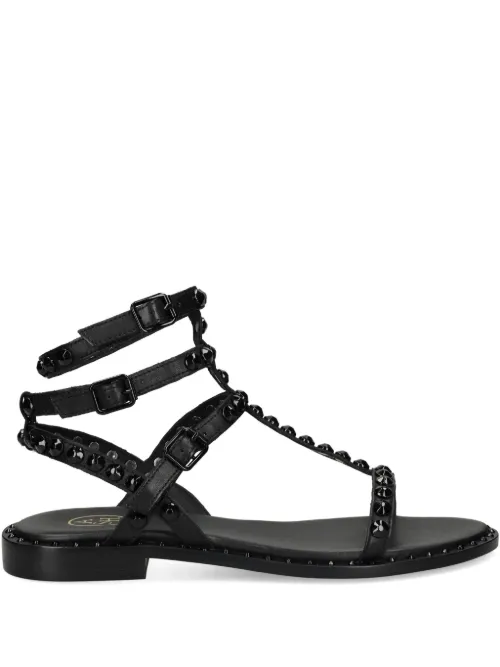 Ash sandales en cuir - Noir - Ash - Modalova