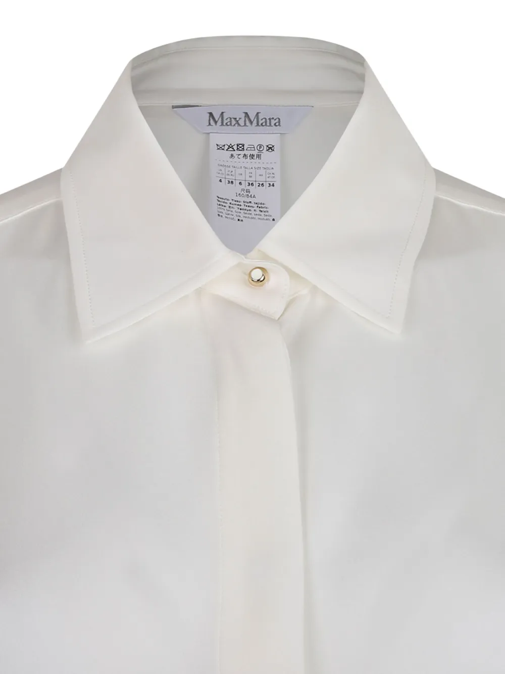 Max Mara Grecia blouse Wit