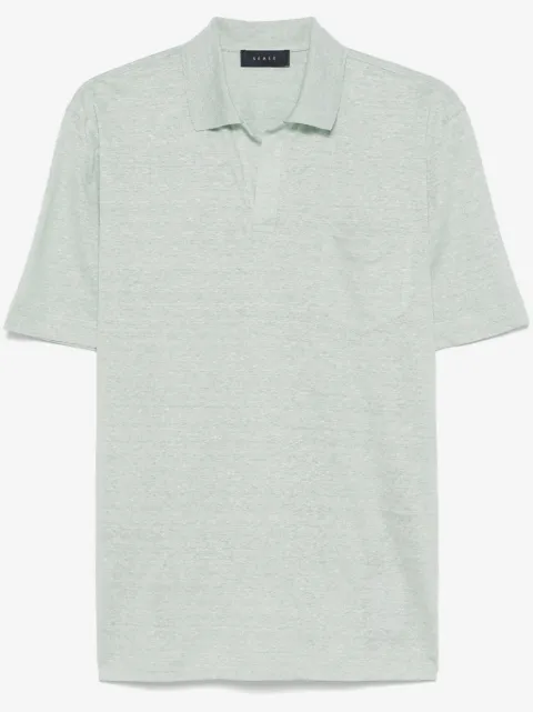 Sease split-neck T-shirt