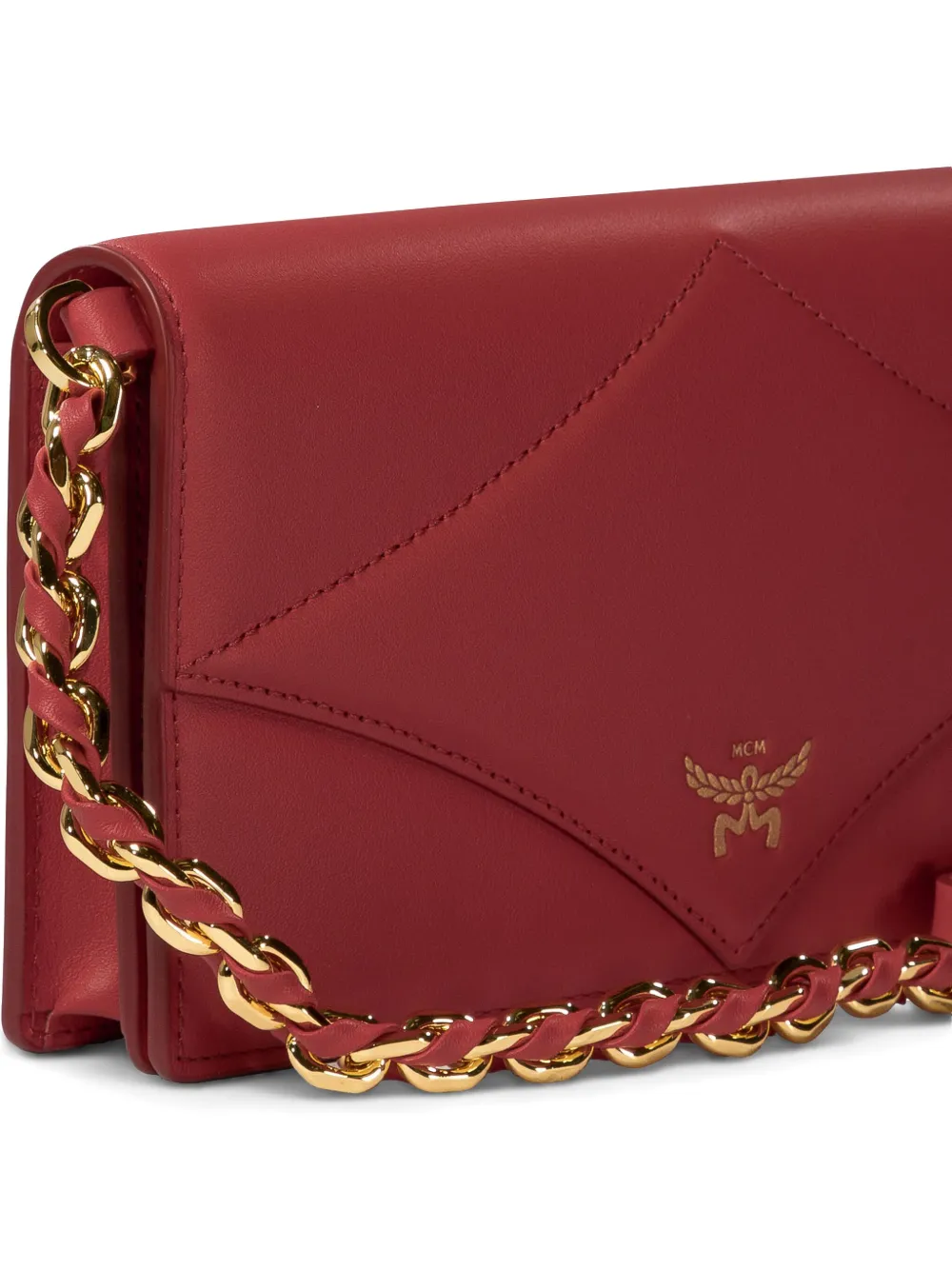 MCM Gewatteerde clutch Rood