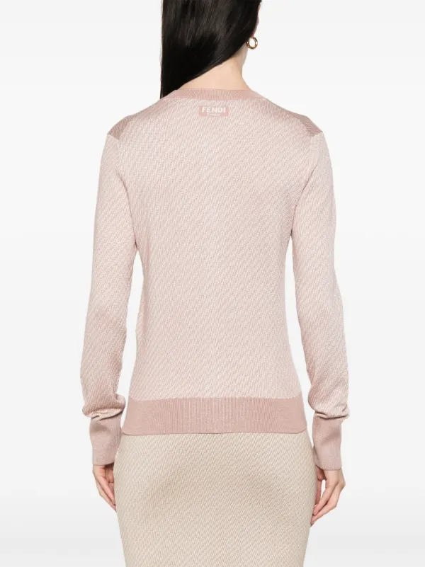 FENDI ピンクのカーディガン Cardigan Fabric Pink | Fendi