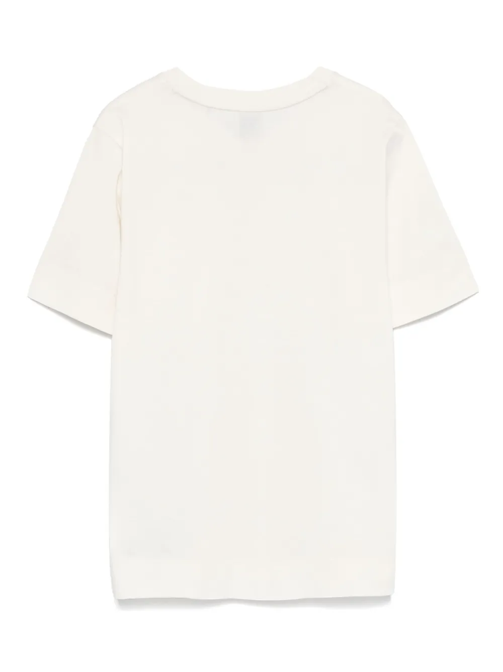 BOSS T-shirt met geborduurd logo - Beige