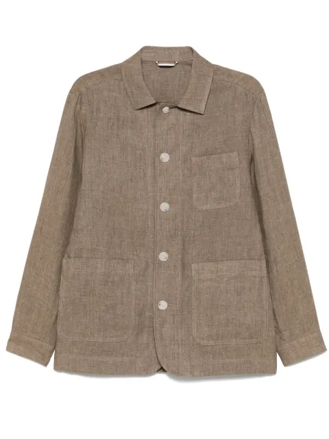 BOSS sobrecamisa de lino