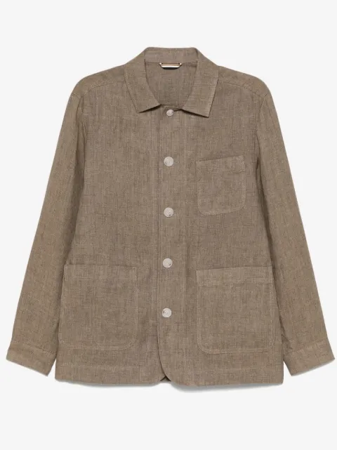 BOSS linen overshirt 