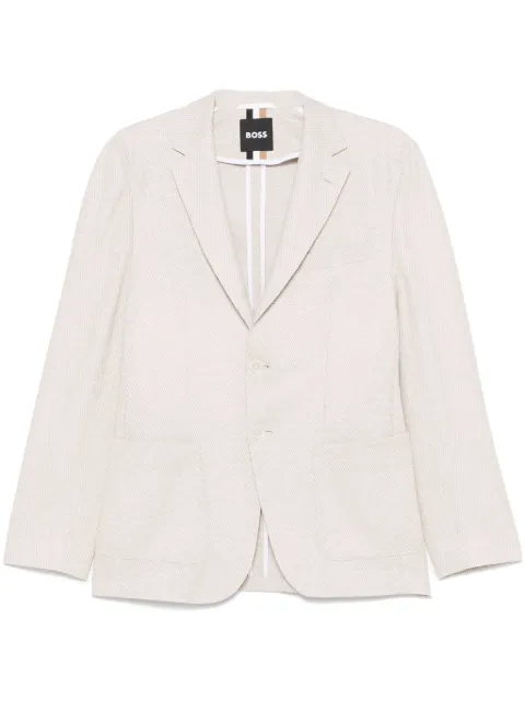 BOSS patterned blazer 