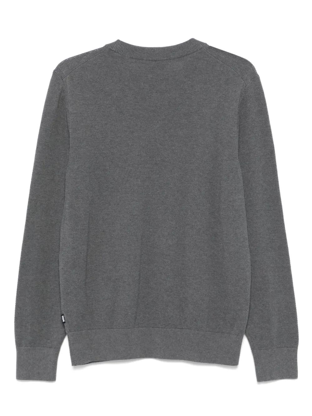 BOSS Sweater met ronde hals - Grijs