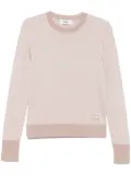 FENDI FF-jacquard T-shirt - Pink