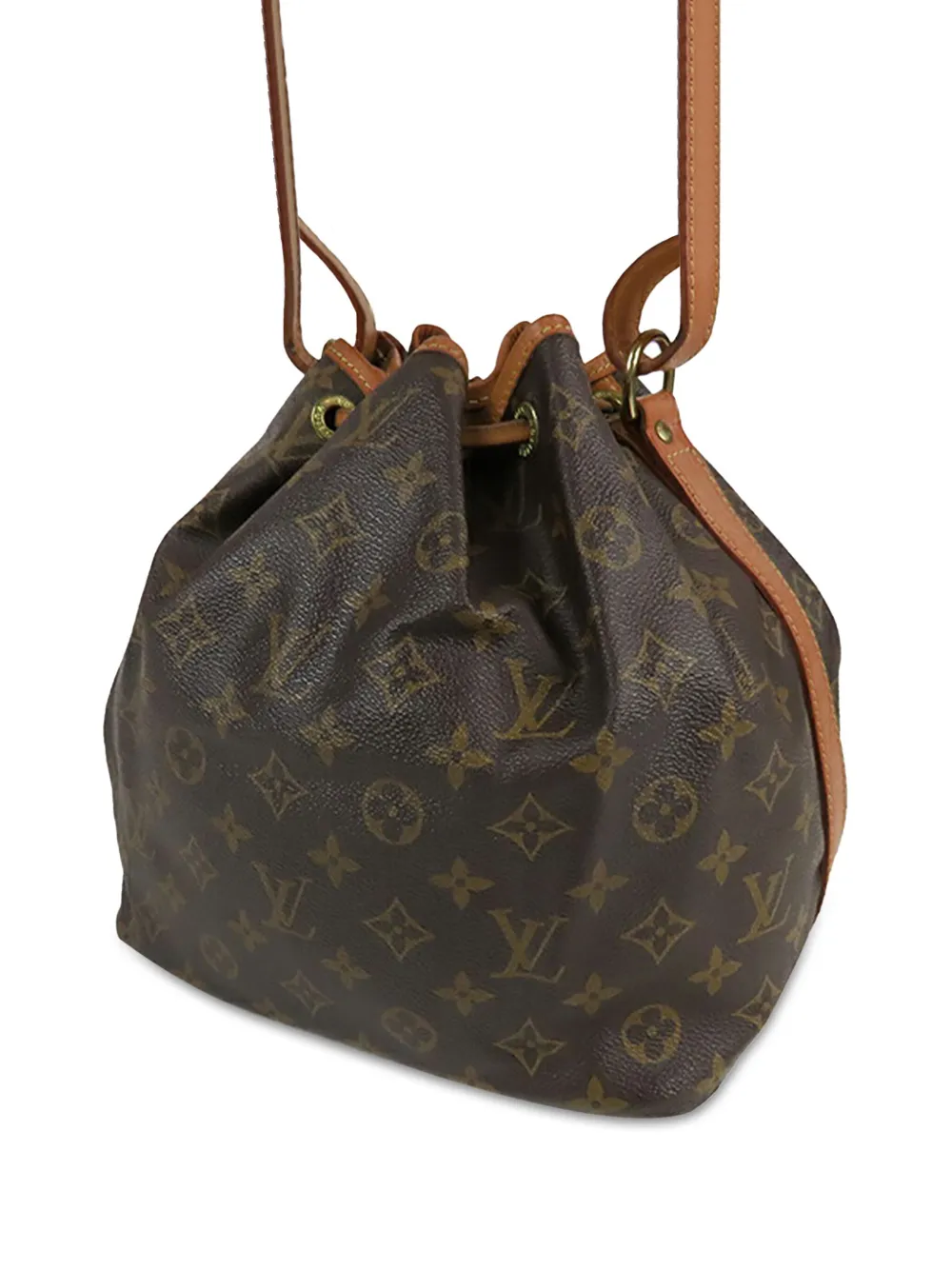 Louis Vuitton Pre-Owned 2000-2024 Petit Noe bucket-tas met monogram - Bruin