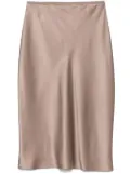 JOSEPH Isaak midi skirt - Brown