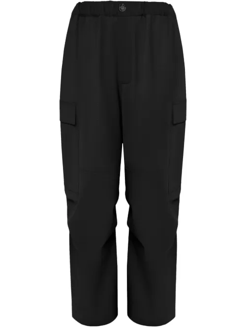 Pantalon droit à poches cargo - MORE IS LOVE - Modalova