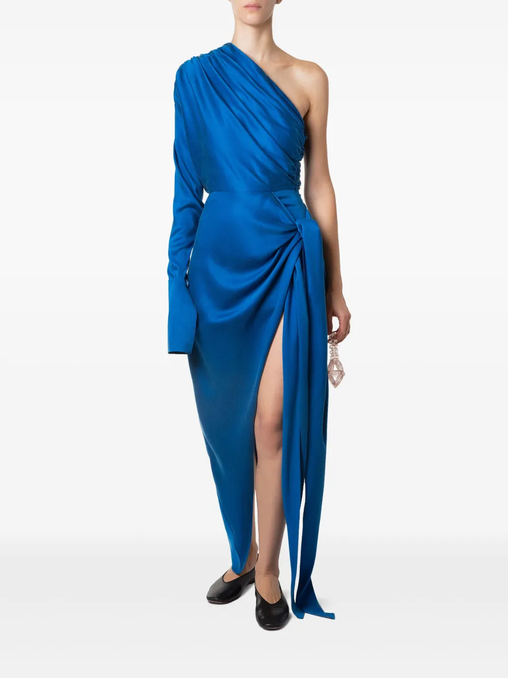 Aleksandre Akhalkatsishvili asymmetric dress - Blauw