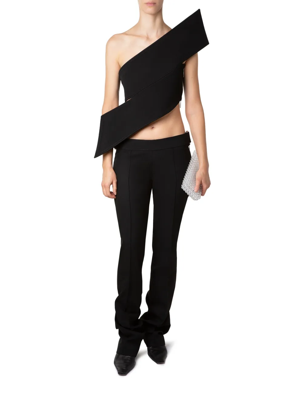 Aleksandre Akhalkatsishvili Wrap Top In Black
