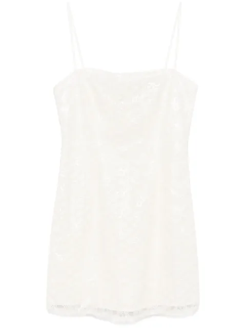 ROTATE BIRGER CHRISTENSEN vestido corto bordado con mostacillas