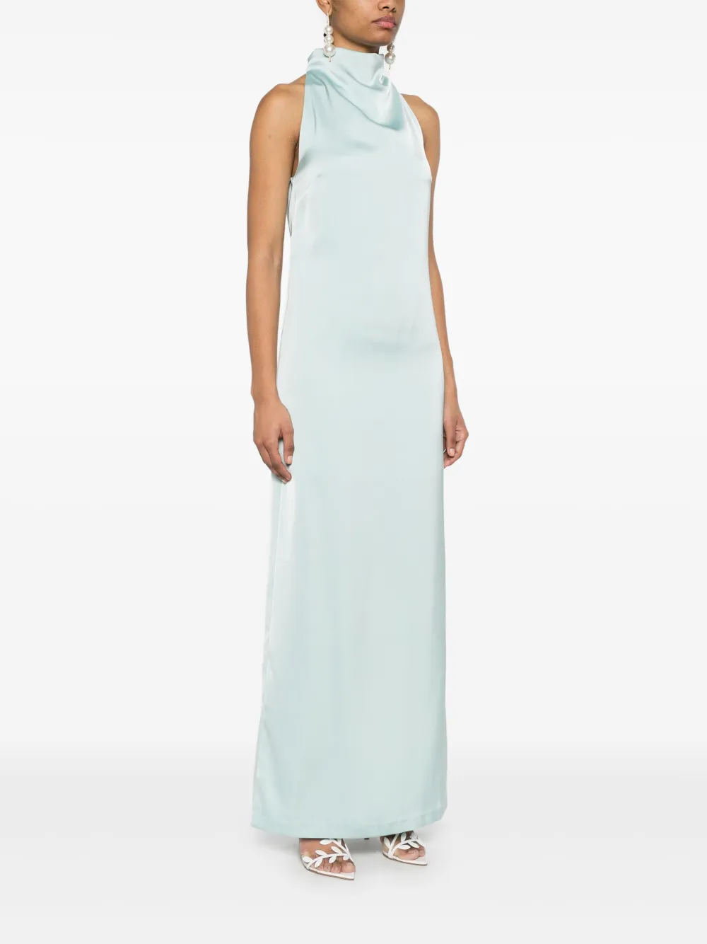 ROTATE BIRGER CHRISTENSEN Maxi-jurk Blauw