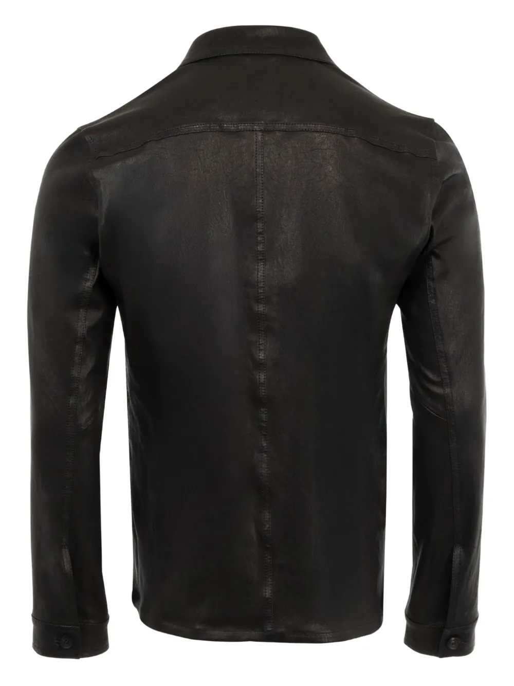 Image 2 of Giorgio Brato leather shirt jacket