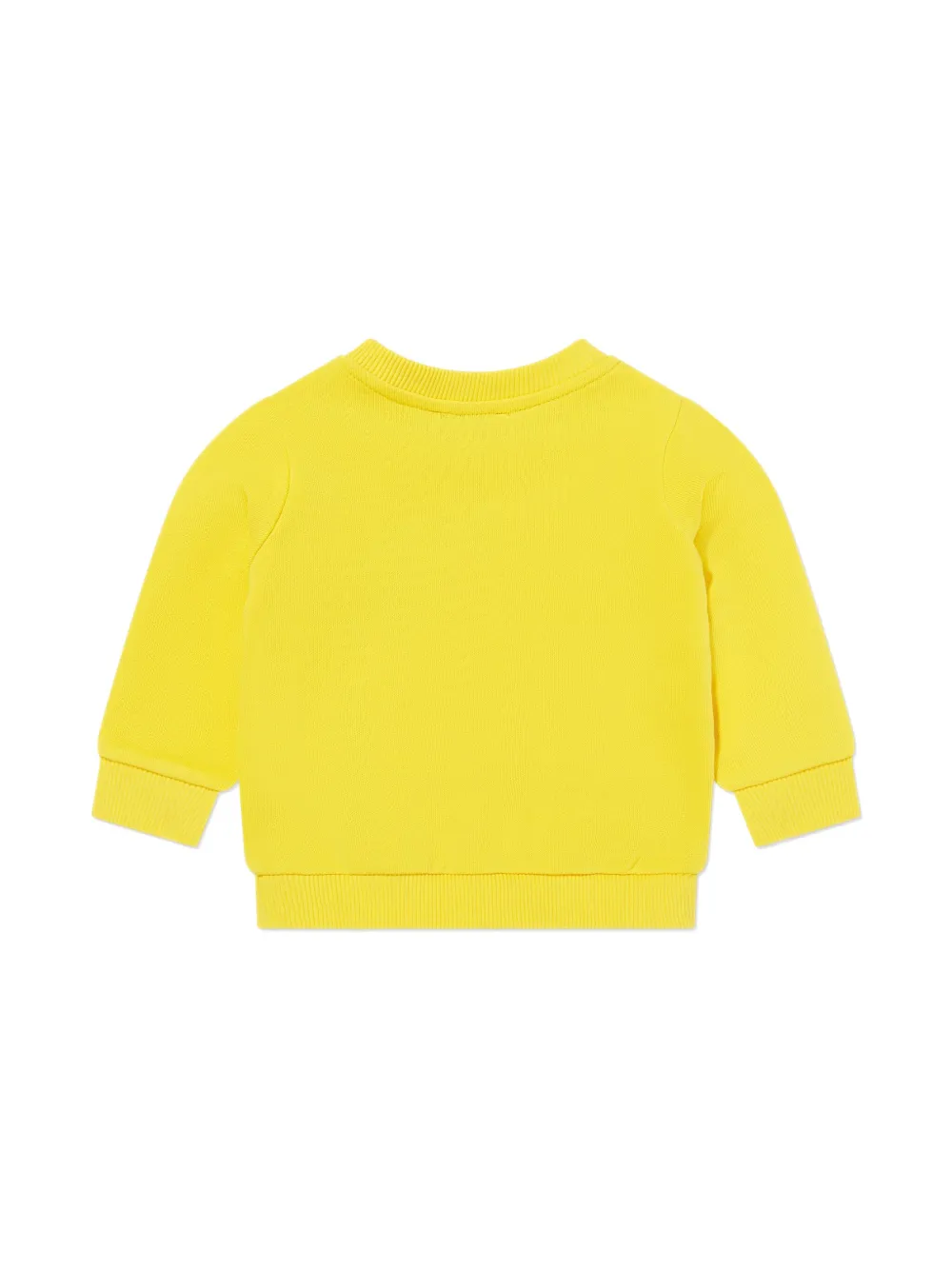 Moschino Kids Sweater met teddybeerprint Geel