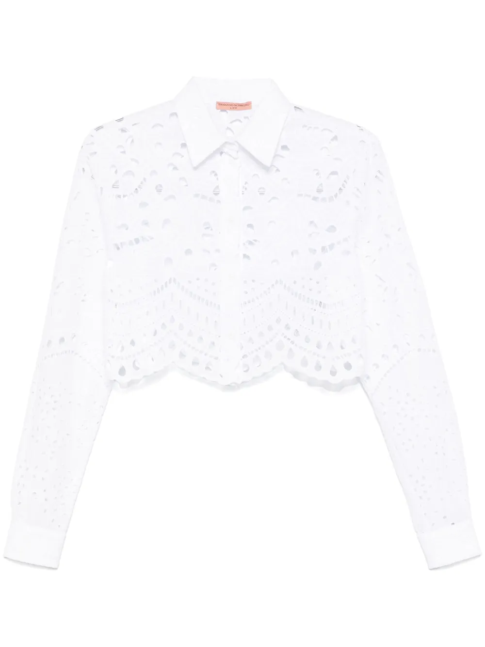 Ermanno Scervino Broderie anglaise blouse Wit