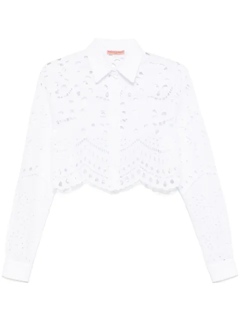 Ermanno Scervino broderie anglaise shirt