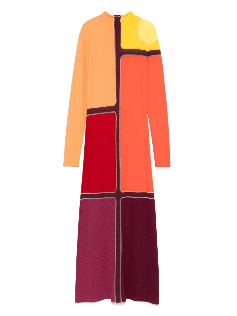 Gabriela Hearst Apollonis maxi-jurk Oranje
