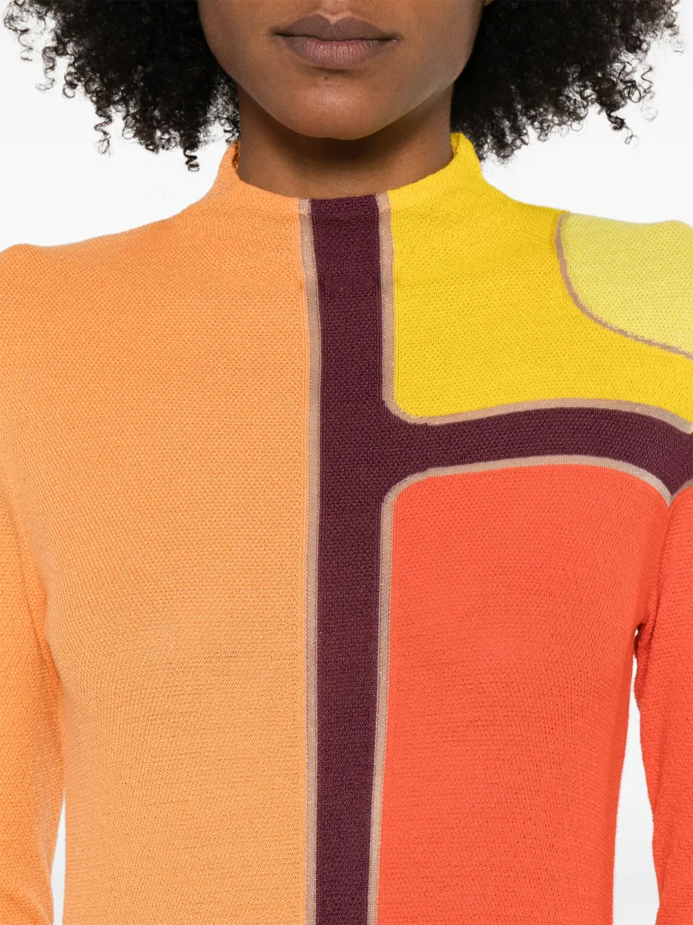 Gabriela Hearst Apollonis maxi-jurk Oranje