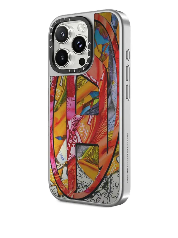 Diesel x CASETiFY Moulded iPhone 16 Pro Case | Orange