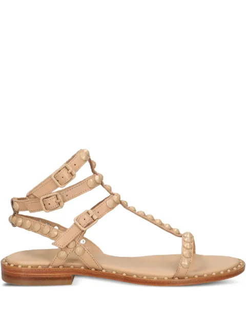 Ash leather sandals