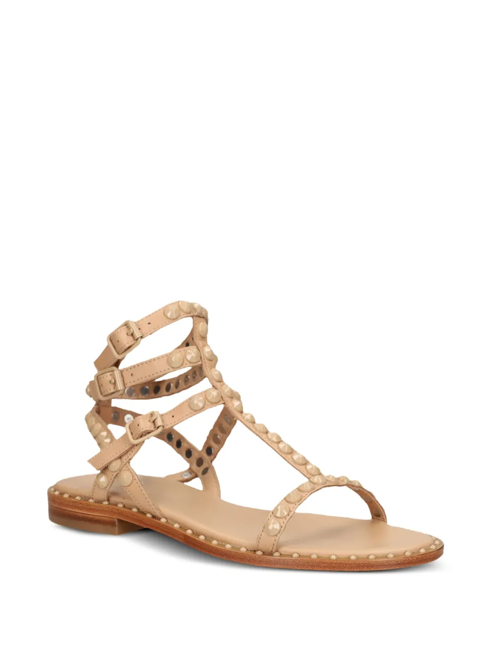 Ash Leren sandalen Beige