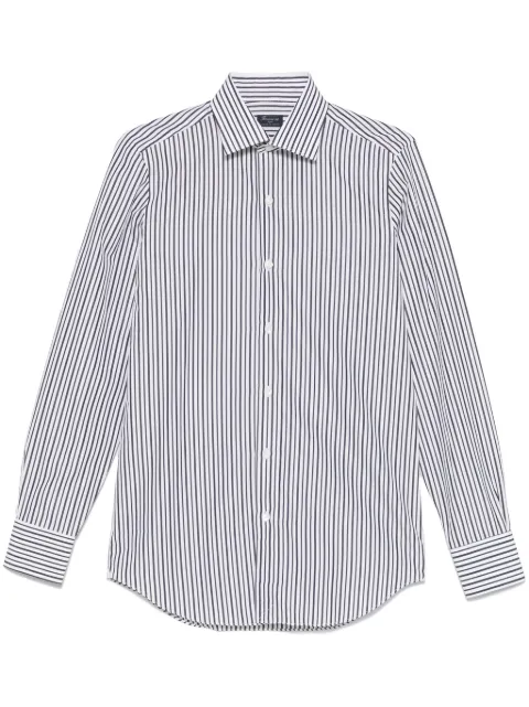 Finamore 1925 Napoli striped cotton shirt