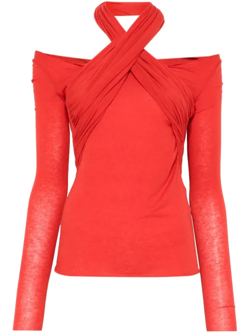 MANURI blouse Rita - Rouge - MANURI - Modalova