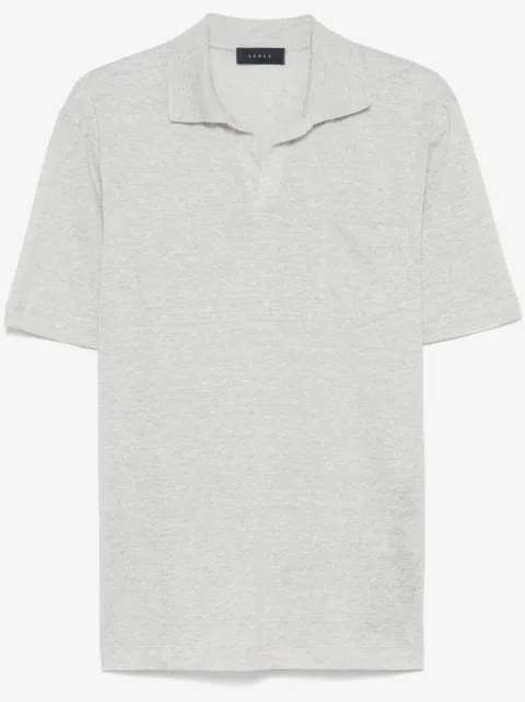 Sease split-neck T-shirt