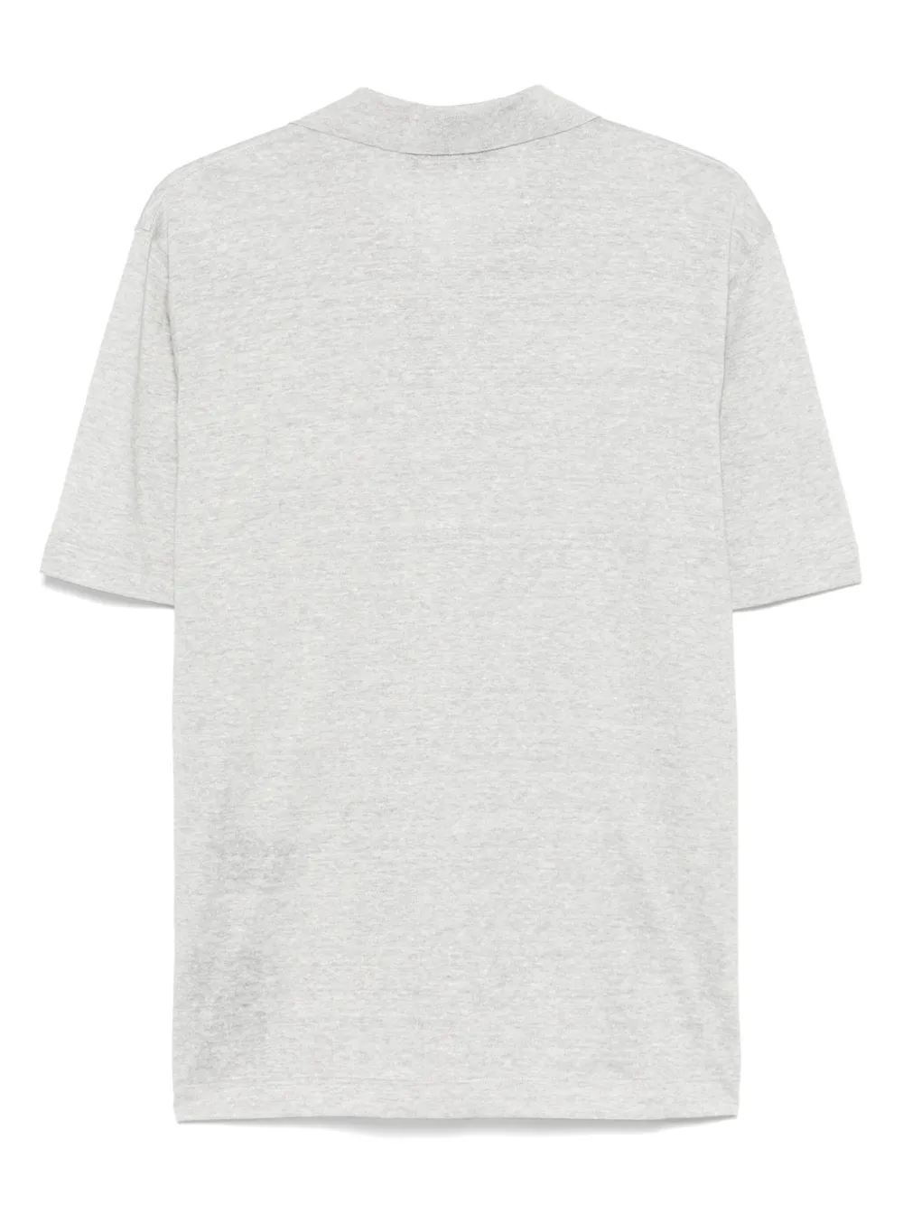 Sease split-neck T-shirt - Grijs