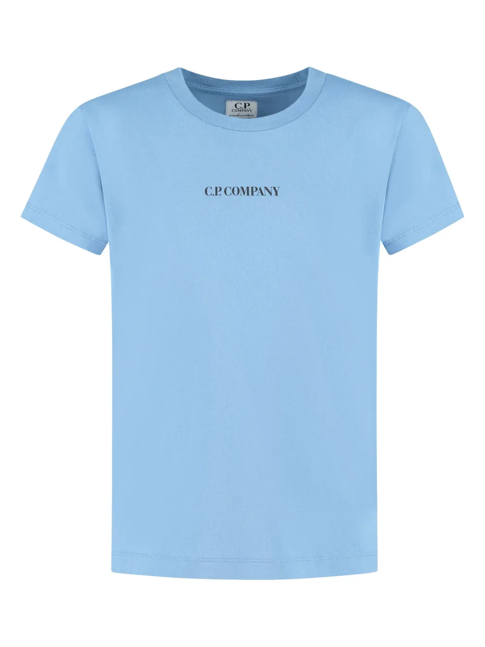 C.P. Company Kids T-shirt met logoprint Blauw