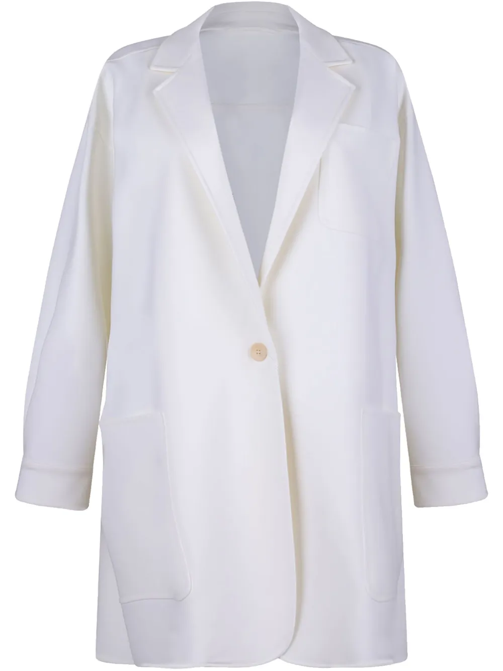 Max Mara single-breasted blazer Wit