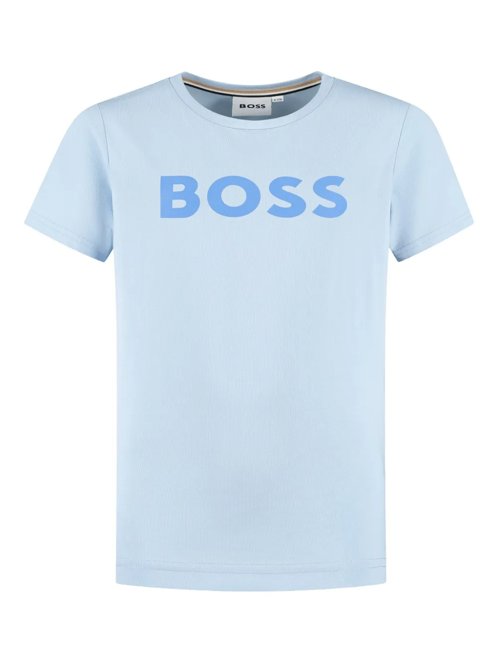 HUGO KIDS T-shirt met logo Blauw